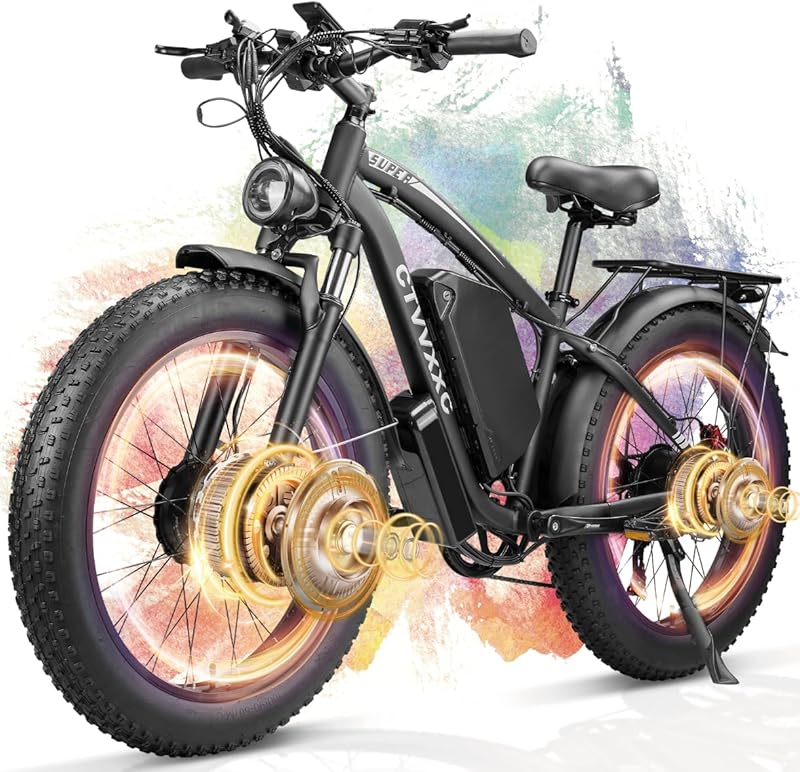 CTVVXXC 6000W Motor Ebike Adults for Snow